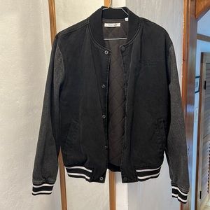 PACSUN Bomber Jacket, Pacific Sunwear Los Angles - Medium - Black - used